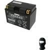 farbrothersonline COMPATIBILE CON KYMCO DTX 360 E5 350 2021 A 2024 BATTERIA UASA YTZ14S 12V/11,2AH (SIGILLATA ATTIVATA-FACTORY SEALED) BATTERIE PER MOTO SCOOTER SPECIFICA 150X87X110MM