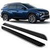 Wusecssy 2 pedane laterali per Hyundai Tucson 2022-2025 Pedana Nerf Bar Pedale Pedale Bordo in Alluminio Stile cielo stellato (con staffe) (non adatto per modello ibrido)