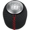 YFQAZXSW Pomello del cambio manuale a 6 marce, leva del cambio a leva, for Alfa, for Romeo, for 159, for Brera, for Spider, 05-11