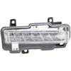 OTBEHUWJ Gruppo Fari Fendinebbia A LED Per Mitsubishi Per Pajero 2015-2020 Luci Diurne Bianche Paraurti Anteriore(Sinistra)