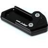 OPSREY Moto Cavalletto Piastra Cavalletto Laterale Supporto Del Piede Ingrandire Per KYMCO AK550 AK 550 2017-2022 Refit Extender Accessori (Colore : Nero)