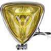 Buachois 12V LED faro per motocicletta stile retrò triangolo faro impermeabile accessori di modifica universali per fuoristrada ATV