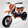 T-MOTO.IT #1 OFF ROAD LEADER T-MOTO Mini Cross MX 50cc a Benzina | Minimoto 2 Tempi Ruote 10/10 per Bambini e Ragazzi | Moto Off-Road Entry Level | Arancio | Non Omologata Strada, Aree Private