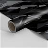 Generico LOLLOMOTO Pellicola Car Wrapping Modern Geometric Army Camo Nero Adesiva Rivestimento Auto (76x50cm)