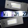 HOFFCAR KIT LUCI TARGA A LED 2 PEZZI COMPATIBILE CON BMW Z4 E85 | E86 | MINI CLUBMAN R55 | VETRO TRASPARENTE| LED 6000K EFFETTO XENON | CAN-BUS, PLUG AND PLAY