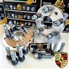 IGP IL GOMMISTA PROFESSIONISTA IGP KIT 4 DISTANZIALI RUOTE da 12 mm +12 mm +BULLONI OEM compatibile con PORSCHE MACAN TURBO 4S S HIBRID * OK AUTO RUOTA CERCHI IN LEGA