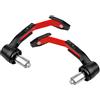 iSpchen Protezione Per Maniglie Di Manubri Di Moto,7 / 8in 22mm Protezione Leva Leva Freno Moto,Protezione Leva Frizione Freno Moto Universale, Paraleva Freno Per Moto, Scooter, Auto Elettriche