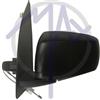 KREMER MAX MFT174-L Retrovisore a Cavi Convesso Sinistro, Nero