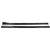 JHMHCOQ Minigonne Laterali Veicoli Per Ford Per Mondeo Per Focus Per Fiesta Per ST Per RS 2.2m Minigonne Laterali Per Auto Estensione Rocker Splitter Diffusore Alette Ali(Glossy Black)
