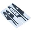 WIJHJET Adesivi Per Lo Styling Dell'auto Per Hyundai Per Tucson 2015-2018 Accessori Pannello Pulsanti Controllo Alzacristalli Accessori l'interno Dell'auto