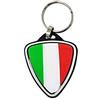 4R Quattroerre.it Quattroerre Portachiavi per Moto Italia Scudetto (Nero)