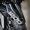 labelbike - Adesivo 3D Moto Parafango anteriore Protezione e Decorazione in Resina con Licenza Ufficiale compatibile con Moto Morini X-Cape 1200 2026 Colore Cromo Carbonio