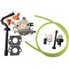 Fauhapyway Kit carburatore per motoseghe MS192T MS192TC compatibile con Zama C1QS258 Set di parti di ricambio per prestazioni efficienti del motore
