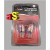 autoSHOP M124-500L Luci Diurne Coppia Lampade Bianco Quarzo Giapponese Crystal Cromo