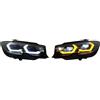 ONETREND Faro Anteriore Per BMW Serie GFE G20 G22 G28 G30 G80 F30 F32 F35 F82 E70 E84 E90 E92 E93 Fari A LED Luci Gialle Bianche DRL Gruppo Fari Anteriori(G*20 G28 G80(19-22))