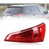 TiJeRa Destro Luce Posteriore a LED per Audi Q5 2010 2011 2012 2013 ‎8R0945093A 8R0945094A Luci Posteriori Dell'Auto
