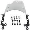 GZYF Parabrezza Anteriore Wave Argento Alluminio+Ferro Per Scrambler 800 2015-2024 (Tranne Per Cafe Racer E Modello 1100) Per Scrambler 400 2015-2024 1 Pz