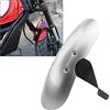 GZYF Motorcycle Front Short Mudguard Fender Splash Guard Replacement for Ducati Scrambler 800 / Cafe Racer/Classic / Sixty2 / Street Classic/Icon, Silver