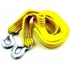 Generico Cinghia Cavo Da Traino Sos Auto Super Resistente Fune Corda 2 Ganci 5000kg Corda per Trazione per Auto Cintura da Traino per Carichi Pesanti