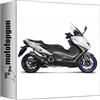 MOTOTOPGUN termignoni scarico completo titanio nero racing compatibile con yamaha tmax t-max 560 2020 mototopgun
