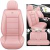 RWTECH Coprisedili auto universali per Fiat Panda/Panda Cross/Panda Climbing/Panda Trekking/Panda Classic/Panda Active/Marea Auto Accessori Rosa