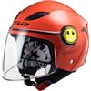 LS2, Casco Moto per Bambini FUNNY Red, L