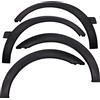 BESTPRICE 2x parafanghi anteriori a sinistra e a destra, 2x parafanghi posteriori a sinistra e a destra Compatibile con VW GOLF 3 (1H1), GOLF 3 Cabriolet (1E7) adatto per GT e GTI