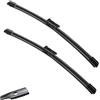 Autopixl Set spazzole tergicristallo anteriore posteriore compatibile con VW Golf 7 5G1 VII MK7 Variant 2012-2020 Alltrack Sportsvan GTE GTD GTI R Parabrezza parabrezza (Color : Front, Size : LHD)
