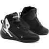 REV'IT! Revit G-Force 2 H2O Scarpe da moto impermeabili, nero/bianco, 42