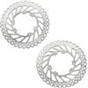 Gzyf anteriore freno a disco rotori per Honda CR e CR R 125 250 500 Crf R Crf x 250 450