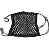 ZYNCUE Rete elastica per casco da moto, rete elastica per bagagli, borsa per riporre oggetti da moto, borsa per riporre oggetti in rete