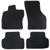Alpha-Tex Produktions- und Handels GmbH Tappetini adatti per Toyota Celica Coupe Tipo T18 (Costruzione 1989-1994), Hit nero | 4 pz. | Bordo grigio