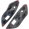 VVBNIN Compatibile con Porsche per Cayenne 2011 2012 2013 2014 Riflettore posteriore Luce Paraurti posteriore per auto Luce freno Luce posteriore 95863110500 95863110600 Fanali posteriori Auto(1 pair)