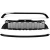 Ayayu Sostituzione della Griglia del Paraurti Anteriore, Kit di Rivestimento della Copertura della Griglia a Nido D'ape a Nido D'ape per Mini Cooper R55 R56 R57 R58 R59 S JCW, Inserti