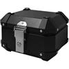 BHGMGEBLV Per Attrezzatura Da Viaggio Scooter Moto Bici Elettrica Bauletto Generico Per Moto Bauletto Da 10 Litri In Lega Di Alluminio Motociclo Borse Serbatoio(Black)
