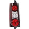 SADETTB Luci Veicolo Compatibile Con Citroen Per Berlingo Mk2 Van 2012-2019 Montaggio Fanale Posteriore Sinistro Lampada Di Coda Senza Sostituzione Della Lampadina