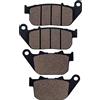 Cyleto - Pastiglie freno anteriori e posteriori per Harley Davidson XL1200N Nightster 2008-2012 / XL1200V Seventy Two 2012 2013 / XL1200X Sportster Forty-Eight 2010-2013