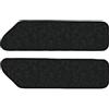 Alpha-Tex Produktions- und Handels GmbH Tappetini adatti per VW T4 Tipo 70, 7D Automatikgetriebe 3-Sitzer (Costruzione 1990-2003), Robust antracite | 2 tappetini per gradini | Bordo blu chiaro