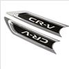 Luguoo ABS Chrome corpo laterale Hood Emblem trim per Honda CRV 2017-2019