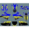 ruilian DST0627 - Adesivi personalizzati 3M per moto motocross, kit di adesivi grafici per Yamaha YZ125/YZ250/X 2015 2016 2017 2018