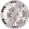 RYELDOM Copricerchi 13 Pollici per Fiat Panda Dynamic dal 2003, Set 4 Coppe Ruota in Nylon Flessibile Resistenti, Copricerchi Auto 13, Made in Italy