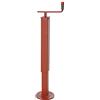 G.L.D. Forniture Servotimone Piede d'appoggio con manovella Superiore Sezione Tubo 50x50 mm Altezza Totale 708 mm carico 500 kg
