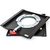 APT Consoletta girevole adatta per Ducato dal 2006 lato conducente o passeggero X250-X290 per camper, roulotte, caravan, base girevole, piastra girevole Swivel Plate