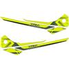 AZgraphishop ADESIVI MANIGLIE RESINA 3D COMPATIBILE CON BENELLI TRK 702 X FM-1067 (Verde)
