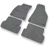 Mossa Tappetini adatti per Audi A4 B7 Avant, Berlina 2004-2008 4 pz. grigio | Avant, Cabriolet, Berlina