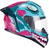 CGM 330U RIOT UNDEAD Azzurro Rosa L