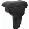 YJYWZH Auto Braccioli Compatible with Fiat 500 Scatola Braccioli 2016-2024 Centrale Portaoggetti Interna Nero Appoggio Poggia Braccio Doppio Strato