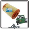 Piaggio FILTRO ARIA ASPIRAZIONE PER PIAGGIO APE 703 DIESEL - APE MP 601 CLASSIC - APE CALESSINO DIESEL - PIAGGIO QUARGO DIESEL TUTTI I MODELLI ORIGINALE PIAGGIO.