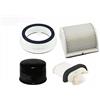 E-BIKERS Kit filtri compatibile con YAMAHA TMAX 500 T-MAX 2001 2002 2003 2004 2005 2006 2007