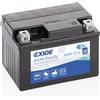 EXIDE Batteria Exide AGM12-4 Moto 12V Agm Ready. Tecnologia AGM. 12 V - 3 Ah/50 A (EN)